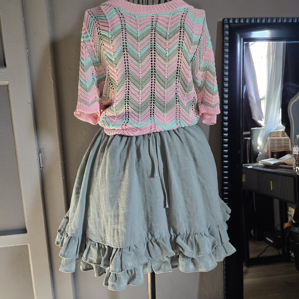 Ruffled Skirt
